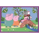 Purcelușa Peppa Duck Pond cuburi de poveste 6 bucăți de la Clementoni