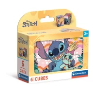 Disney Lilo și Stitch Smile Clementoni 6 cuburi de poveste