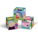 Purcelușa Peppa Nature Class Set cuburi de poveste Clementoni cu 12 piese
