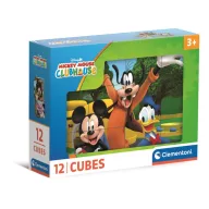 Disney Mickey Clubhouse Clemantoni cuburi de basm 12 piese