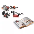 Vehicul Mechanics Monster Truck 10 în 1 Set de Construcție Clementoni