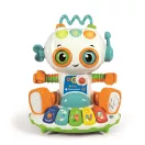 Colorat Baby Robot Jucărie interactivă păpușă Clementoni