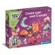 Colorat Gleam Set științific de fabricare a cristalelor Clementoni