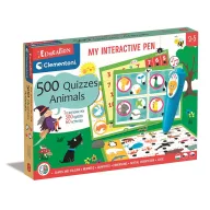   Animale Education Pix interactiv pentru dezvoltarea abilităților cu 500 de quizuri de la Clementoni