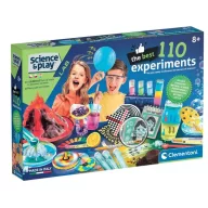   Colorat Science & Play Set Clementoni 110 Cele Mai Bune Experimente Științifice