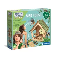   Colorat Ornithologist Set de construcție căsuță pentru păsări Clementoni