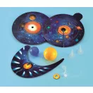Colorat Experiment Set științific cu Planete și Comete Clementoni