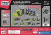 Vehicul Mechanics Transportator Auto 10 în 1 Set de Construcție Clementoni