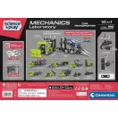 Vehicul Mechanics Transportator Auto 10 în 1 Set de Construcție Clementoni