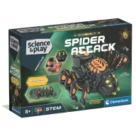 Robot Robotics Set de construcție păianjen Clementoni