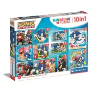 Sonic Ariciul Heroes Rivals 10 în 1 puzzle Clementoni