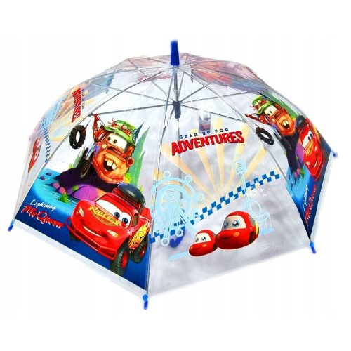 Disney Mașini copii umbrelă transparentă Ø76 cm