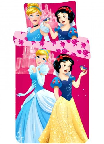 Prințesele Disney Lenjerie de pat pentru copii 90×140cm, 40×55 cm