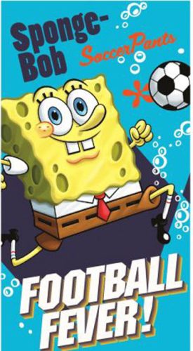 SpongeBob Football Fever, Prosop de mână, Prosop de față 35x65cm