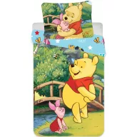   Disney Winnie de Pluș Bridge Lenjerie de pat pentru copii 90×140cm, 40×55 cm