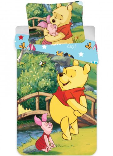 Disney Winnie de Pluș Lenjerie de pat pentru copii 90×140cm, 40×55 cm