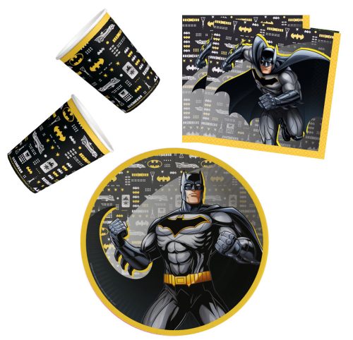 Batman City Party set de 32 farfurii 23 cm