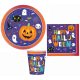 Halloween Set petrecere Friends 36 buc cu farfurie de 23 cm
