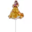 Prințesele Disney Belle balon mini folie 23 cm (WP)