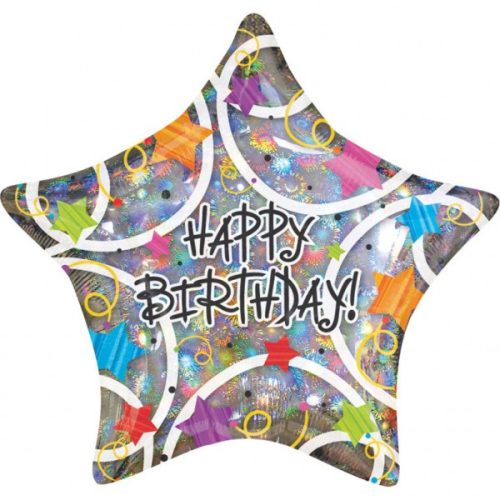 Happy Birthday balon folie 43 cm