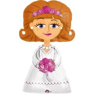 Nuntă Nuntă, balon din folie AirWalker 122 cm