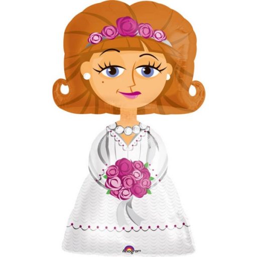 Nuntă Nuntă, balon din folie AirWalker 122 cm