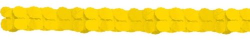 Sunshine Yellow, Ghirlandă de hârtie galbenă 365 cm