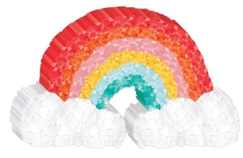 Retro Rainbow mini decorare 19 cm