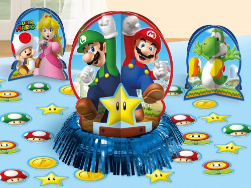 Super Mario Mushroom World desktop decorare set de 23 de piese