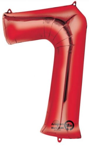 Gigant Balon folie cifra 7 88x55 cm