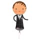 Groom, Groom balon folie 101 cm