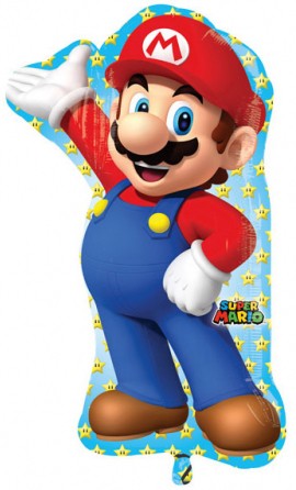 Super Mario fólia lufi 83 cm