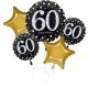 Happy Birthday 60 balon folie set de 5