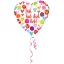 Iubire Balon folie Ich hab dich lieb 43 cm