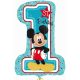 Disney Mickey Prima zi de naștere balon folie 71 cm