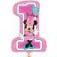 Disney Minnie  Pink Balon din Folie pentru Primul Aniversar 71 cm