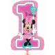 Disney Minnie Prima zi de naștere balon folie 71 cm