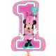 Disney Minnie  Pink Balon din Folie pentru Primul Aniversar 71 cm