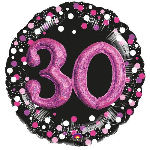 Happy Birthday 30 balon folie 81 cm