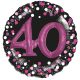 Happy Birthday 40 balon folie 81 cm