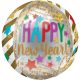 An Nou Fericit! Happy New Year Balon din Foliă Glob 40 cm
