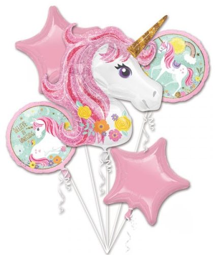 Unicorn Magical balon folie set de 5
