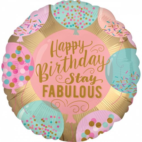 Happy Birthday balon folie 43 cm