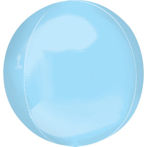 Pastel Blue Balon din folie de aluminiu cu bilă albastru pastel 40 cm