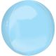 Pastel Blue sfera balon folie 40 cm