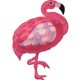 Hologramă Flamingo balon folie 83 cm