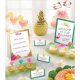 Aloha set decorativ pentru masă 12 buc