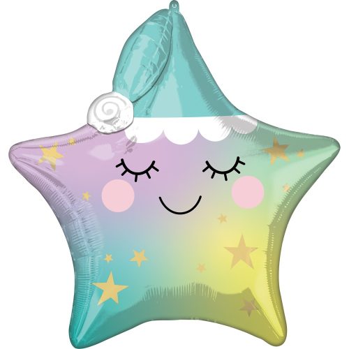 Sleepy Little Starfoil balon 63 cm
