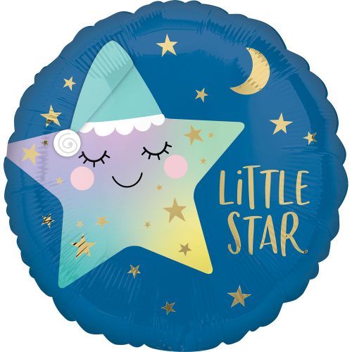 little star balon folie 43 cm