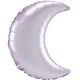 Satin Pastel Pink balon folie lună 43 cm
